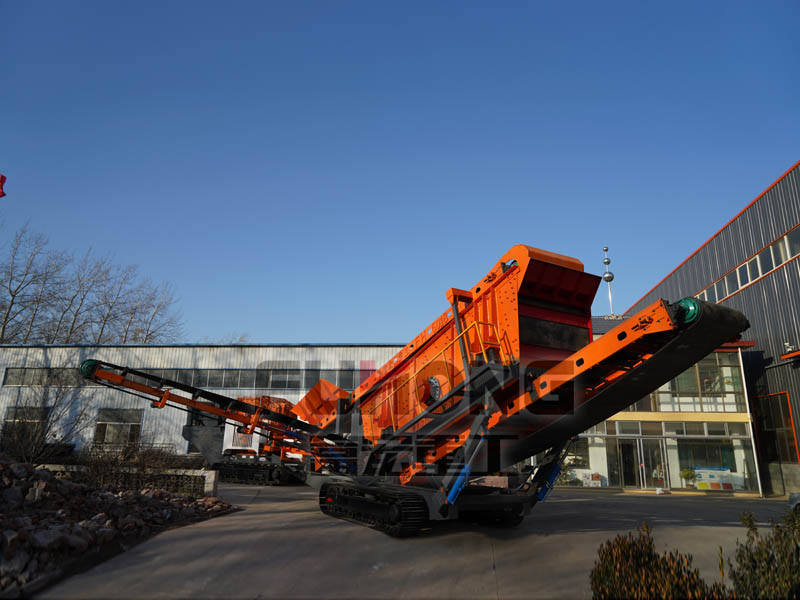 移動砂石篩分設備 移動砂石篩分設備